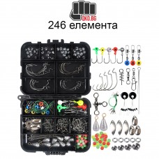 Риболовна кутия от 246 елемента 